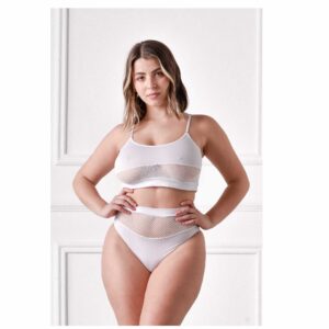 Top Y Culotte de Lycra con Cintura De Red 321 ($20900 efectivo o transferencia)