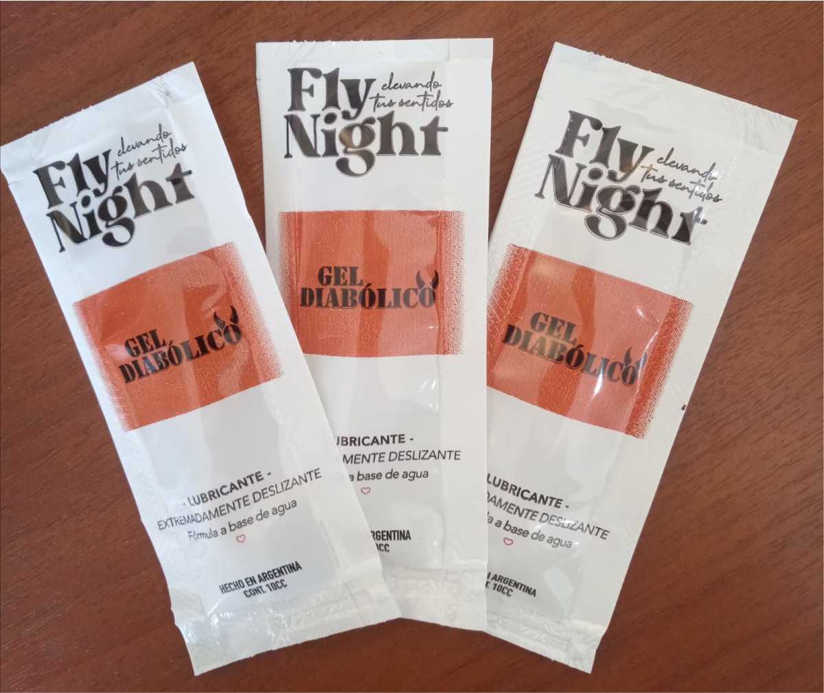 Gel Lubricante Neutro Diavolico Fly Night 10 ml 1016 ($1500 efectivo o transferencia)
