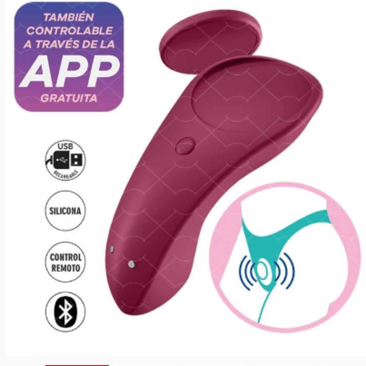 Satisfyer Sexy Secret Control App ($94500 efectivo o transferencia)