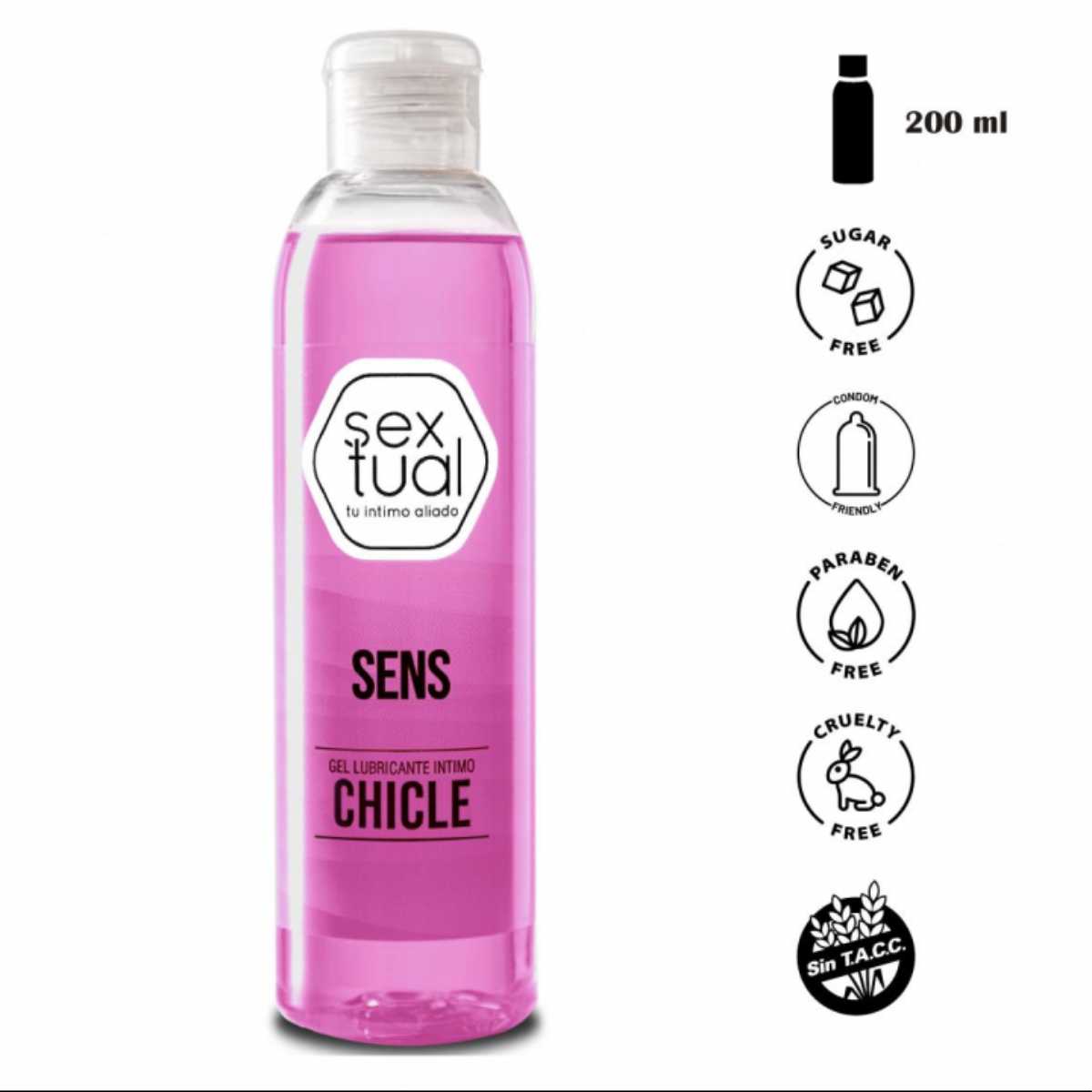 Gel Lubricante sabor Chicle Sextual  ($9800 efectivo o transferencia)