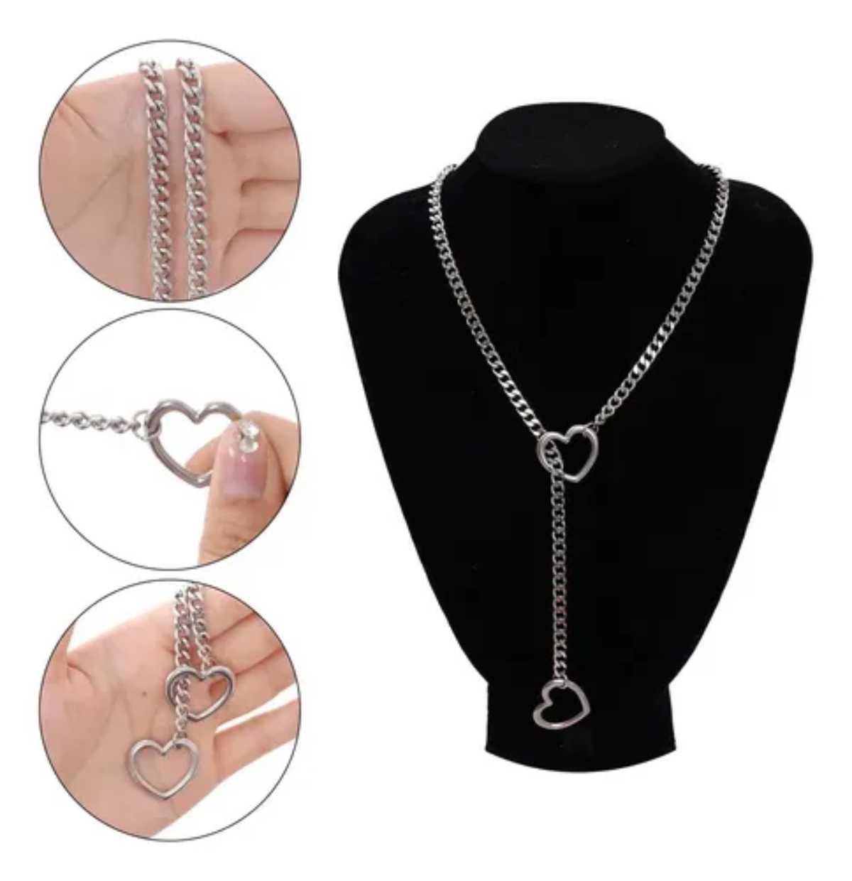 Choker de Ahorque con Corazón ($17900 efectivo o transferencia)