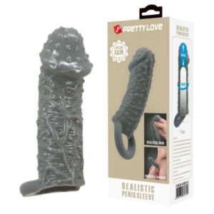 Funda Extensión Peneana Elástica Texturada Pretty Love ($22500 efectivo o transferencia)
